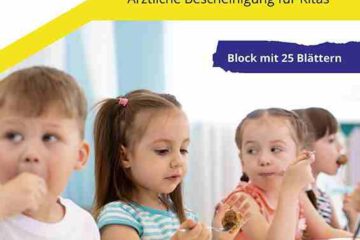 Ärztliche Bescheinigung für Nahrungsmittel-Allergien und Unverträglichkeiten