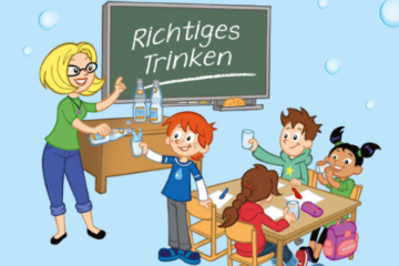 Mit Mineralwasser brichst Du alle Rekorde - Eine prickelnde Klassenrallye mit Rätseln