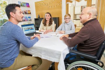 Wenn Kinder und Jugendliche an der Pflege beteiligt sind.